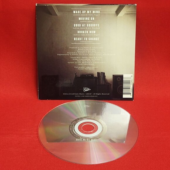 Moving On Andrew James CD 2013 Signed - Picture 6 of 8